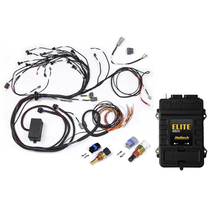 Haltech HT-151306 Elite 2500 Terminated Engine Harness ECU Kit