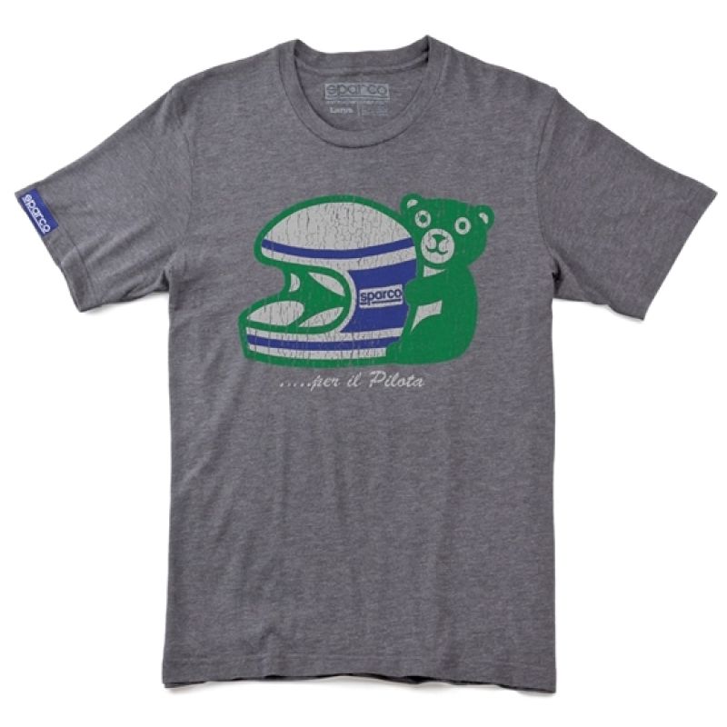 Sparco T-Shirt Pilota Grey - Small