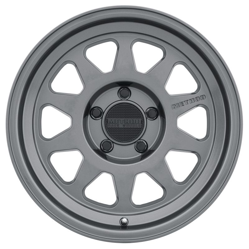 Method Wheels MR31678550800 Method MR316 17x8.5 0mm Offset 5x5 71.5mm CB Gloss Titanium Wheel