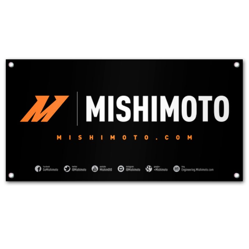 Mishimoto MMPROMO-BANNER-15LG Promotional Large Vinyl Banner 45x87.5 inches