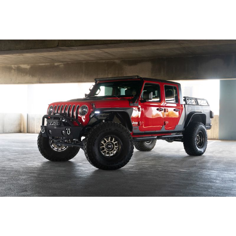 DV8 Offroad FDGL-07 20-23 Jeep Gladiator JT Slim Fender Flares