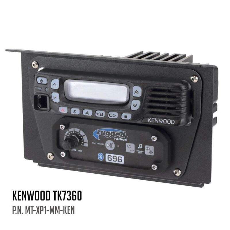 Rugged Radios MT-XP1-MM-KEN Polaris XP1 Mount Kit - M1 / G1 / RM60 / GMR45 Radio - Kenwood TK7360