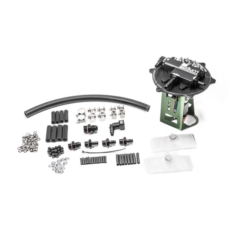 Radium Engineering 20-1340 Mitsubishi EVO 7/8/9 Fuel Hanger Fits AEM 50-1220 / DW440 - Pumps Not Included