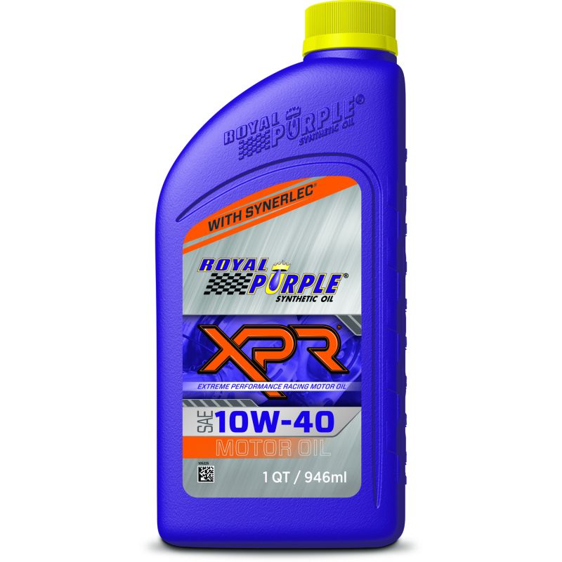 Royal Purple 06041 XPR Synthetic Extreme Performance 10W-40 Racing Oil - 1 Quart