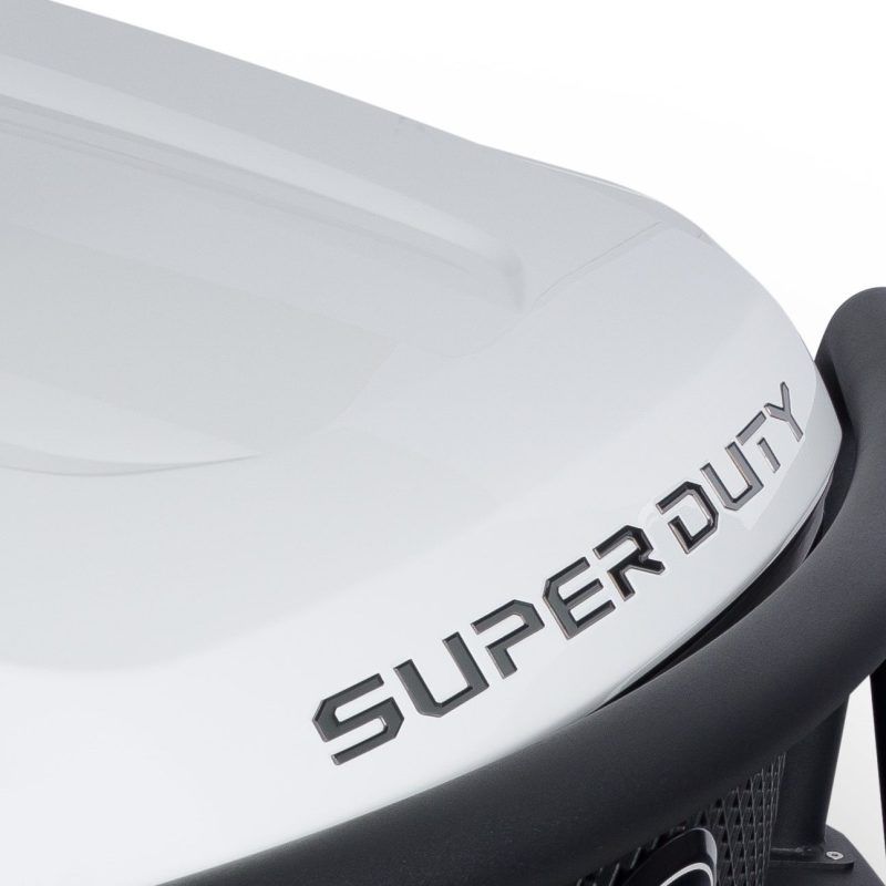 Putco 55562BPFD 2023 Ford Super Duty Hood Lettering Ford Lettering Emblems (Black Platinum)