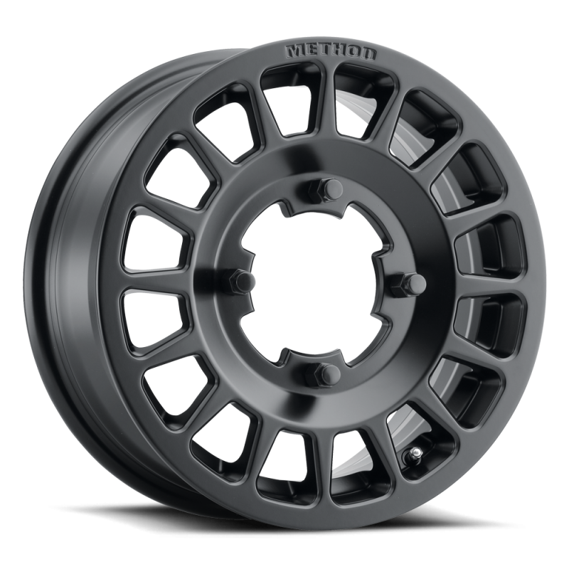Method Wheels MR40746047551 Method MR407 Bead Grip 14x6 / 5+1/38mm Offset / 4x136 / 100mm CB Matte Black Wheel