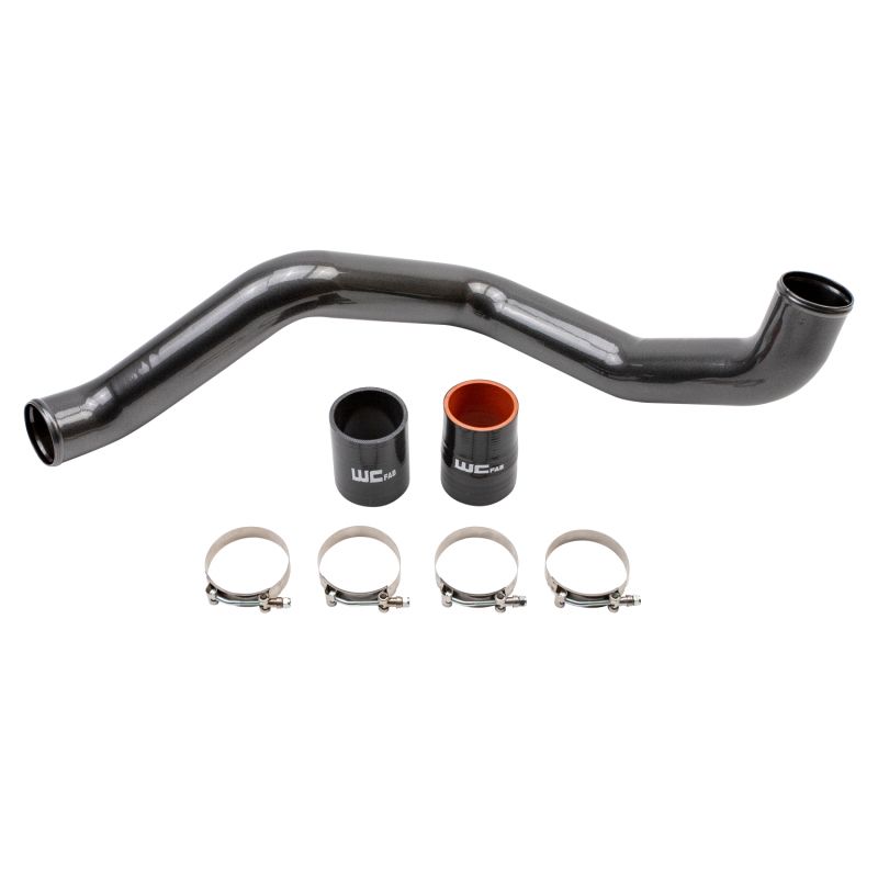 Wehrli WCF100365-GB 20-24 Chevrolet 6.6L L5P Duramax Driver Side 3in Intercooler Pipe - Gloss Black