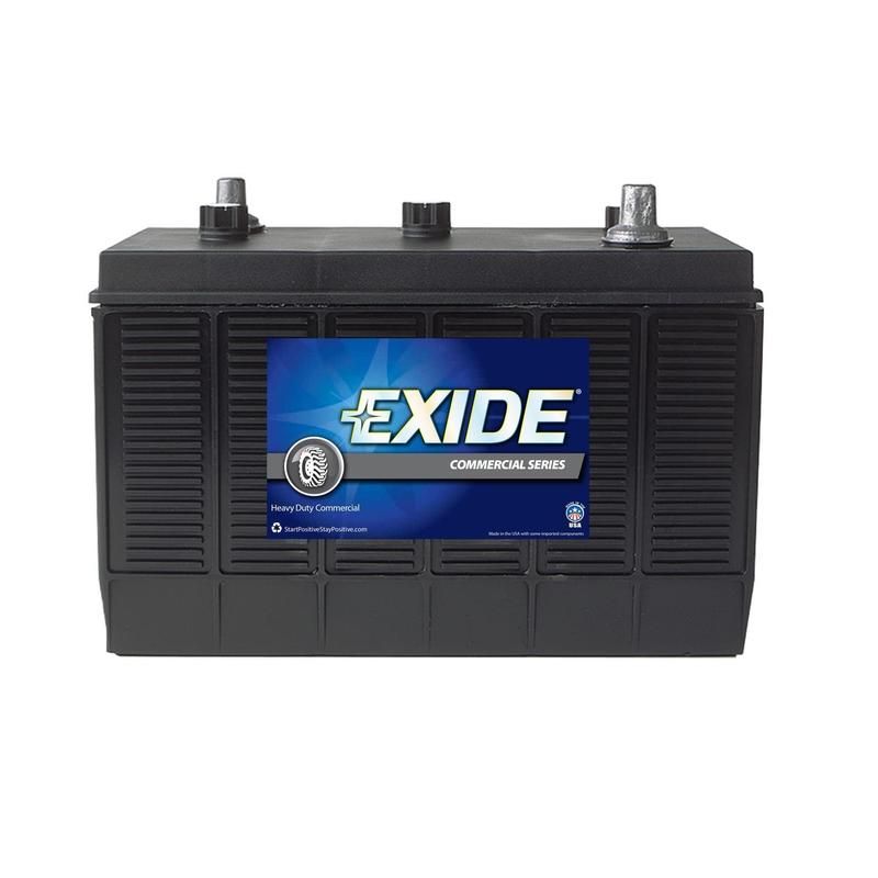 EXIDE BATTERY 4 HD/ Commercial 6V GRP:4 CCA:975 AH:148 RC:300 FLOODED Term:A