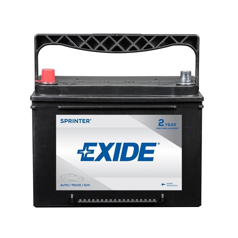 EXIDE BATTERY S34 Sprinter GRP:34 CCA:700 AH:63 RC:120 FLOODED