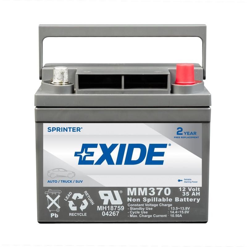 EXIDE BATTERY S-MIATA Sprinter GRP:46A CCA:320 AH:26 RC:45 FLOODED