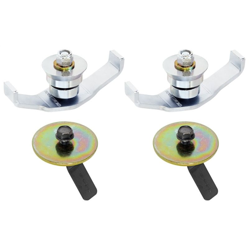 RockJock JK Coil Spring Retainer Kit Rear Set