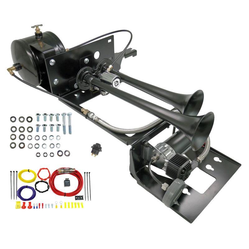 Kleinn Air Horns TJ102 Kleinn 97-06 Jeep Wrangler TJ/ LJ Onboard Air System w/ Model 102 Horns