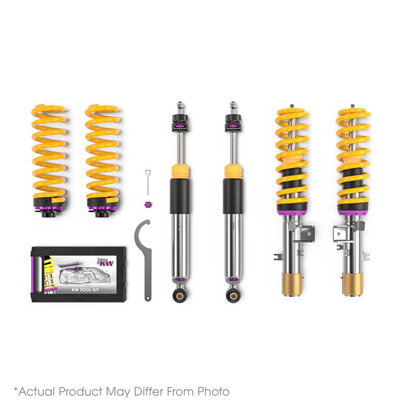 KW 35208200CZ Coilover Kit V3 2021+ BMW 4 Series Coupe 4WD (G22) w/o Electronic Suspension