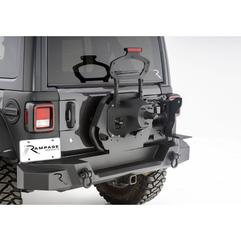 Rampage 2018+ Jeep Wrangler JL TrailGuard Tire Carrier