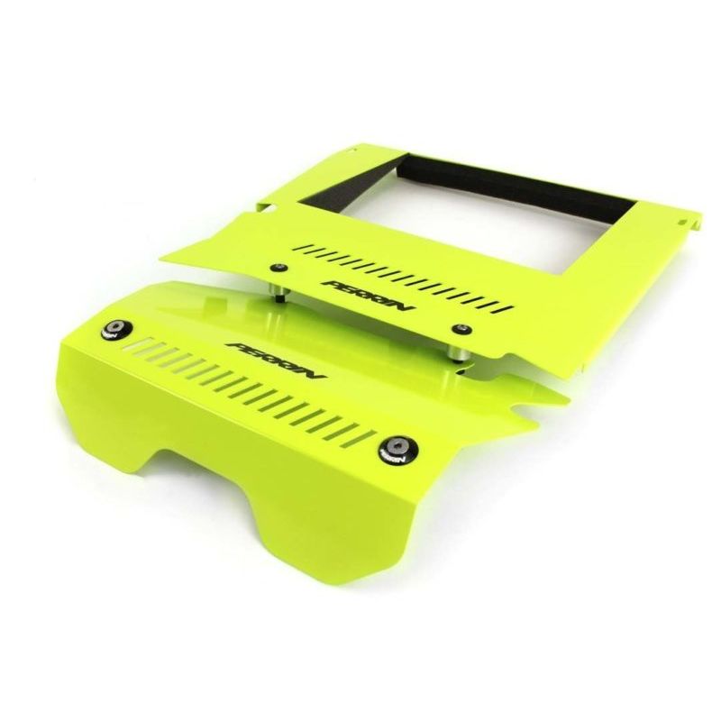 Perrin 15-16 Subaru WRX Engine Cover Kit - Neon Yellow