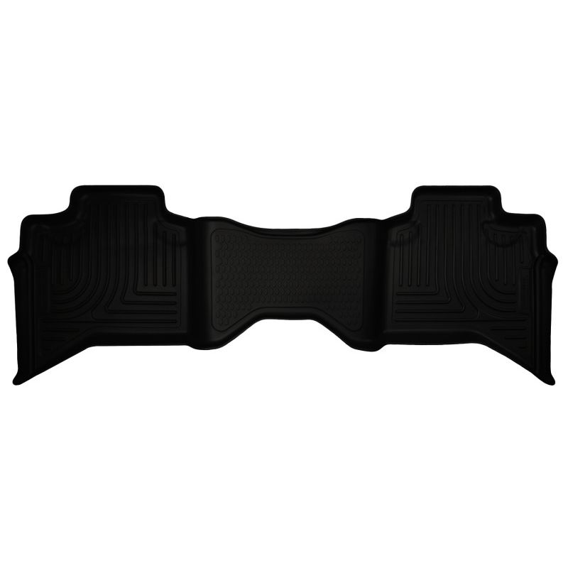 Husky Liners 02-08 Dodge Ram 1500 Crew Cab WeatherBeater Black 2nd Seat Floor Liners