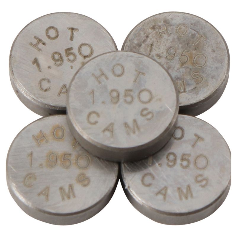 Hot Cams 5PK748195 07-16 CRF 150 R/2016 CRF 150 RB Big Wheel 1.950mm Shim Kit - 5 Pack
