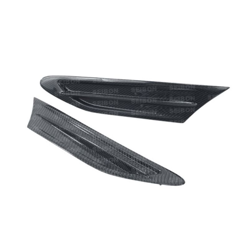 Seibon FD1213SCNFRS-BR 12-13 BRZ/FRS BR Style Carbon Fiber Fender Ducts (Pair)