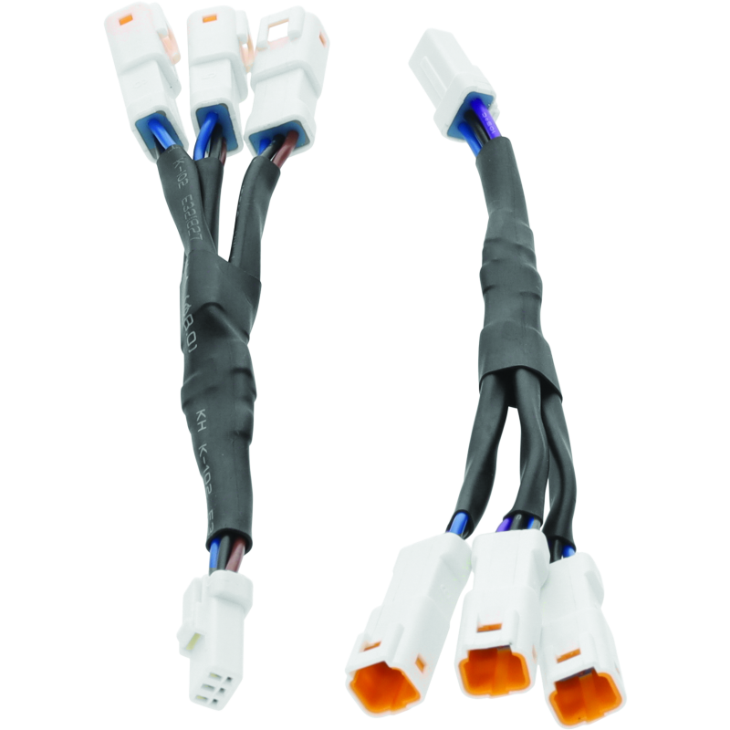 Kuryakyn 2929 3-Pin Y-Connectors For Tracer Lights (Pair)