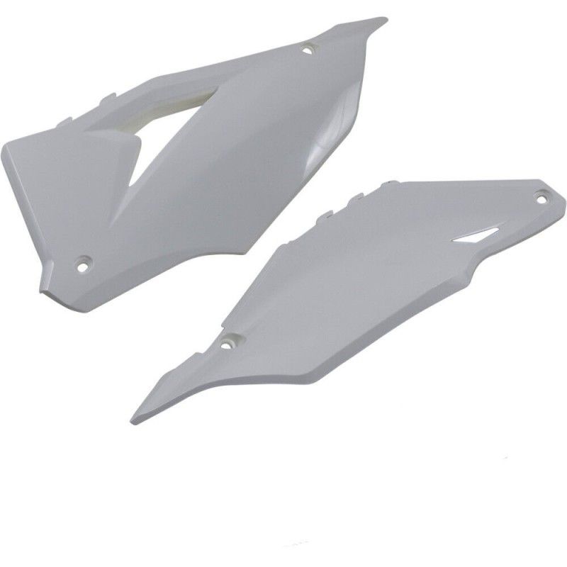 Cycra 1CYC-2770-42 21-23 Kawasaki KX250F Side Number Panels - White