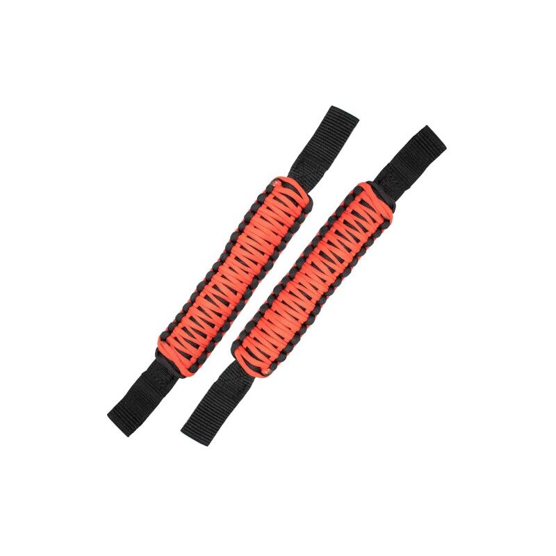 Fishbone Offroad Head Rest Paracord Grab Handles - Black