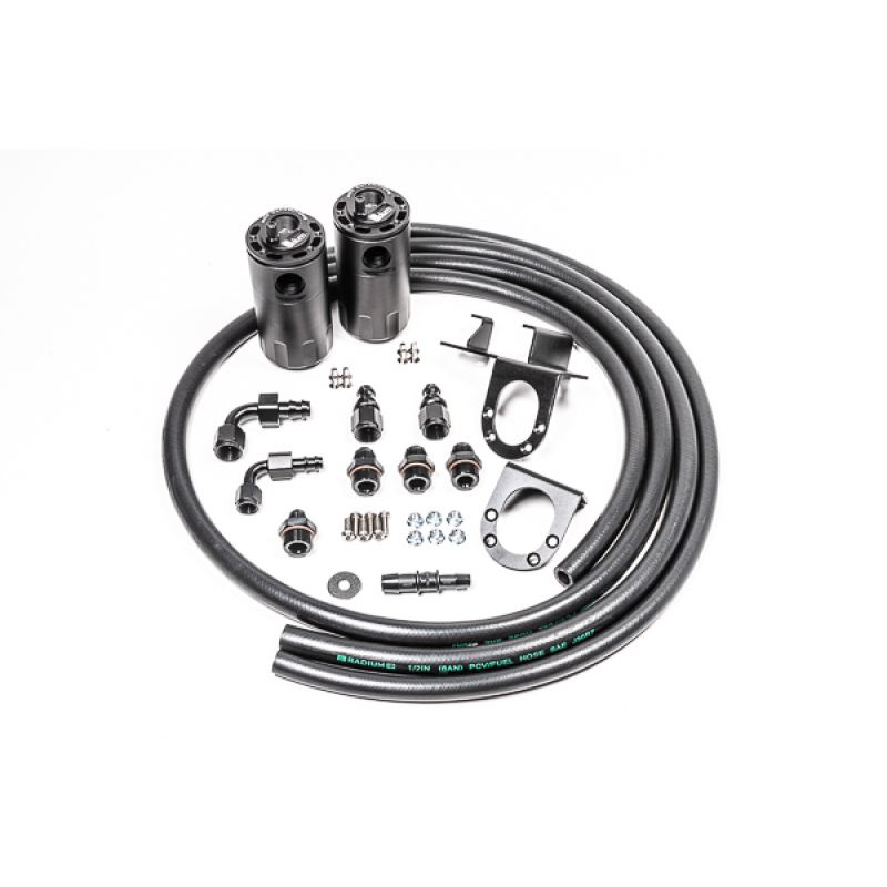 Radium Engineering 07-21 Toyota Tundra Dual Catch Can Kit Fluid Lock
