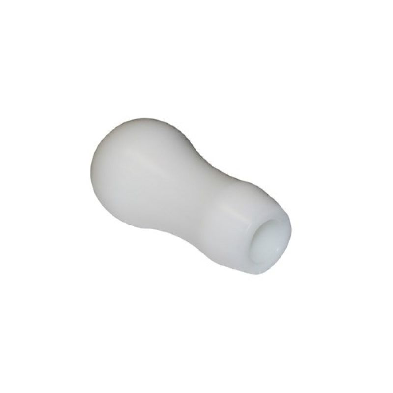 Torque Solution Delrin Tear Drop Tall Shift Knob (White): Universal 10x1.25