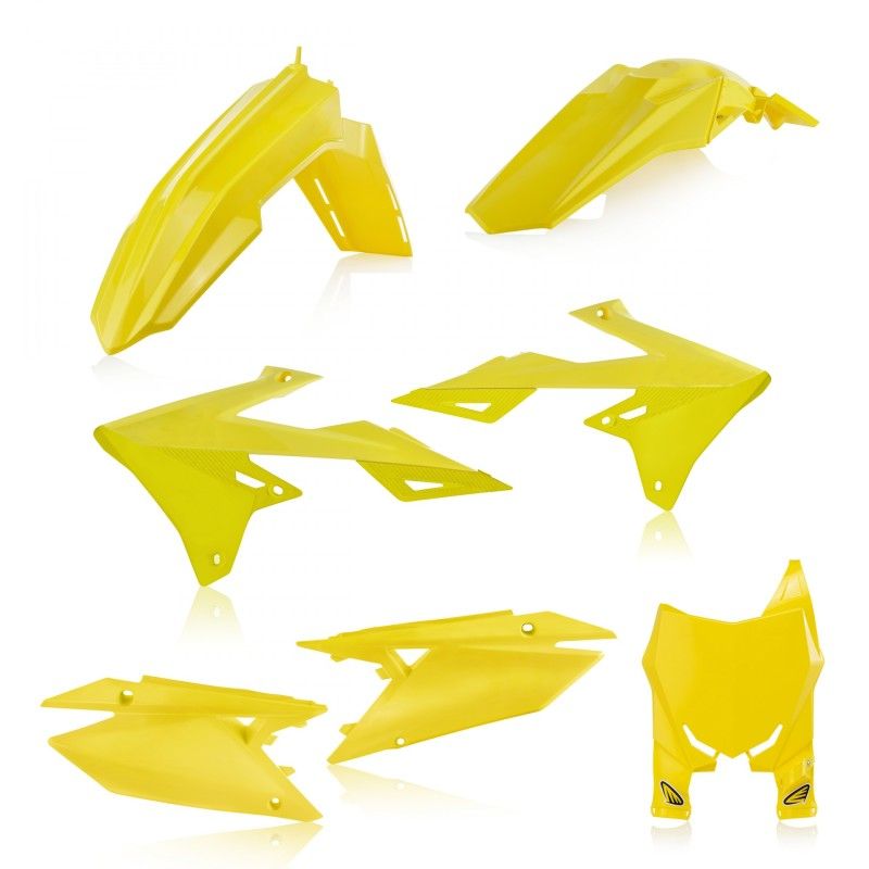 Cycra 1CYC-9430-55 19+ Suzuki RMZ-250 5-pc Replica Body Kit - Yellow