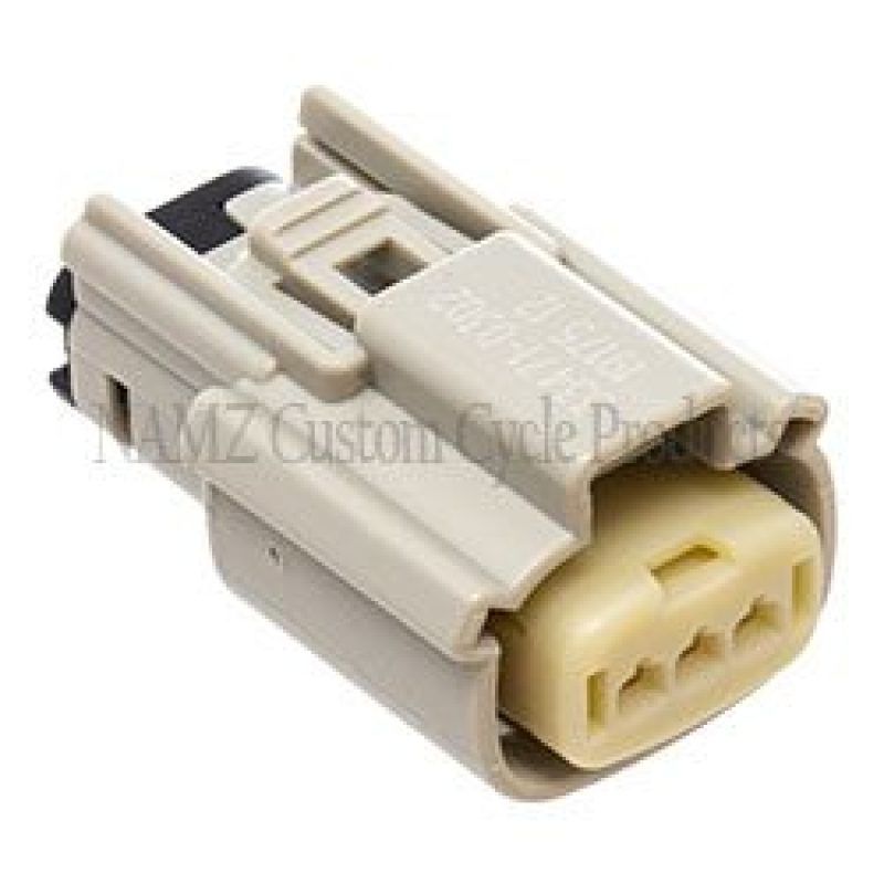 NAMZ NM-33471-0302 07-23 V-Twin FL Models Molex MX-150 3-Position Female Connector - Gray (72514-07GY)