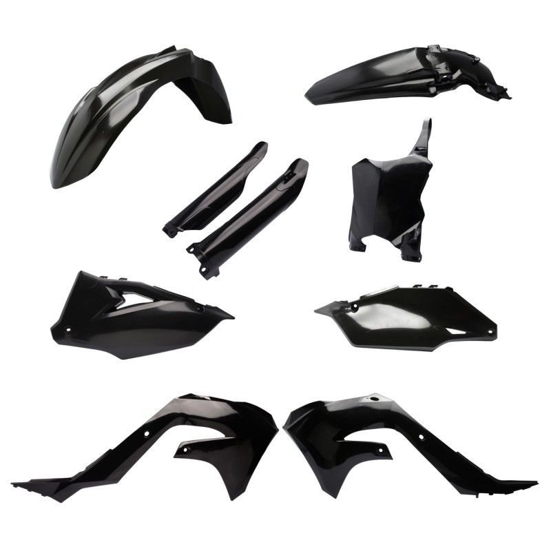 Cycra 1CYC-9325-12 21-23 Kawasaki KX450X Powerflow Body Kit - Black