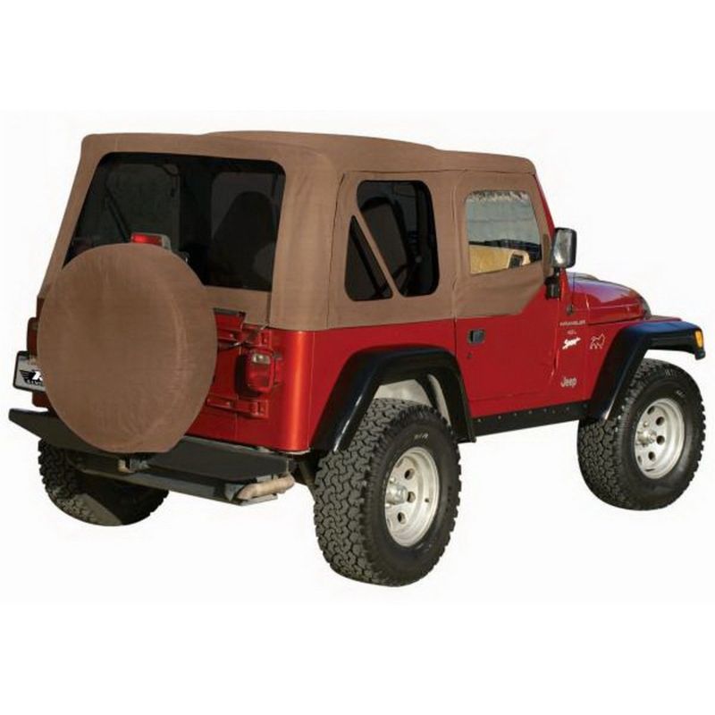 Rampage 1997-2006 Jeep Wrangler(TJ) OEM Replacement Top - Khaki