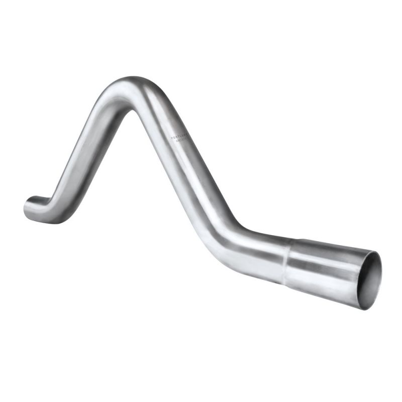 FORTLUFT 4401311 Universal Mandrel Exhaust Bend Pipe Bypass Rear Axle Stainless Steel, 1.75''/45mm
