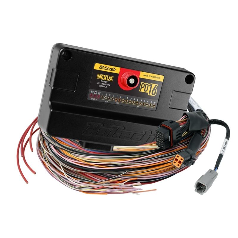 Haltech Nexus PD16 + Flying Lead Harness (5M)