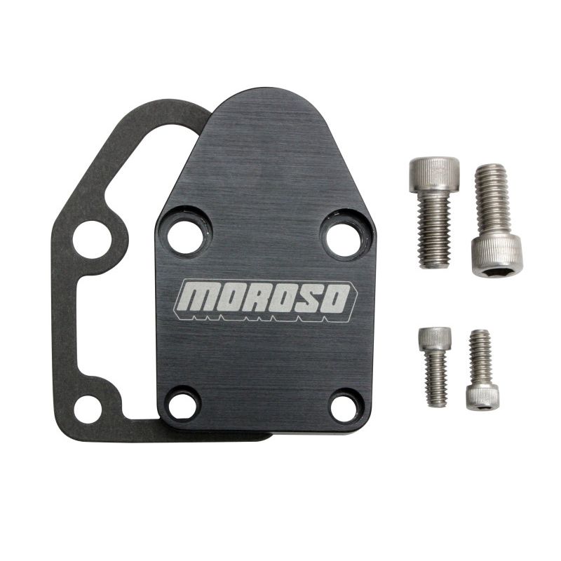 MOROSO MOR65395 Fuel Pump Plate - Billet SBC