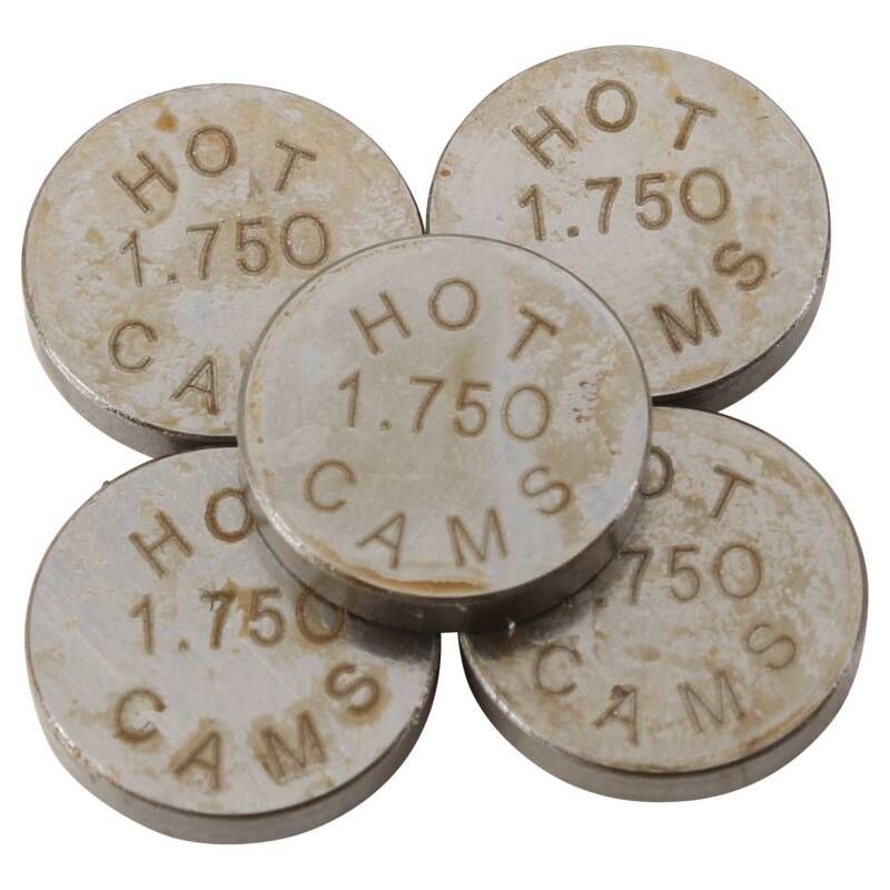 Hot Cams 5PK948175 04-08 400 DVX/02-16 CRF 450 R 1.750mm Shim Kit - 5 Pack