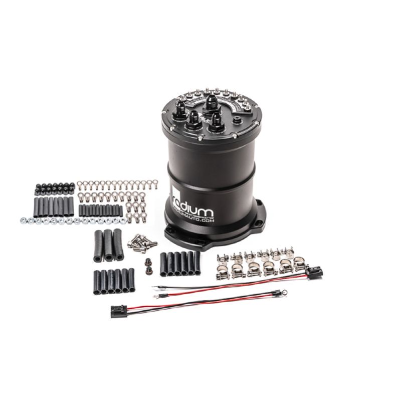 Radium Engineering 20-1440 Radium Multi-Pump Fuel Surge Tank Fits Walbro GSS342 / AEM 50-1200 / DW4 (Pumps Not Included)