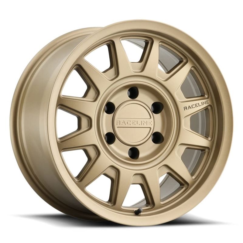 Raceline 952BZ Aero 17x8.5in / 6x135 BP / 0mm Offset / 87.1mm Bore - Bronze Wheel
