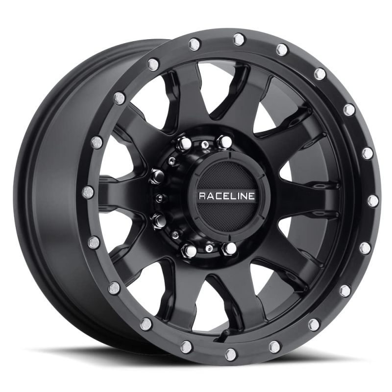 Raceline 934B Clutch 20x10in / 8x170 BP / -19mm Offset / 125.2mm Bore - Satin Black Wheel