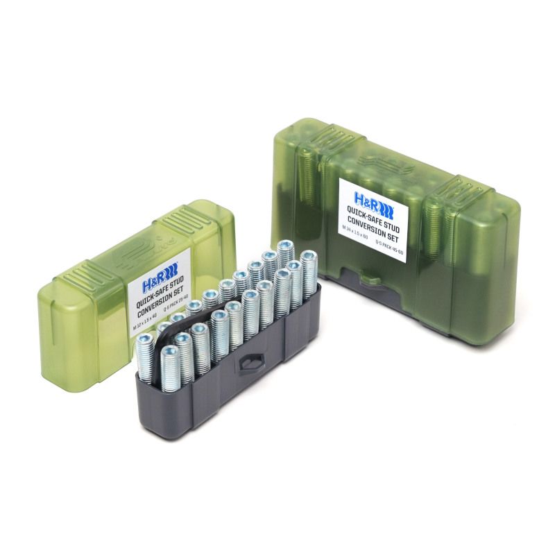 H&R Q-SPACK45-40 Quick-Safe Bolt-Stud Conversions M14 x 1.5 x 40 (Set of 20)