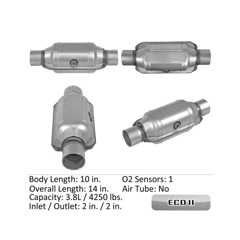 Eastern Catalytic 82614 Federal / EPA Catalytic Converter - Universal