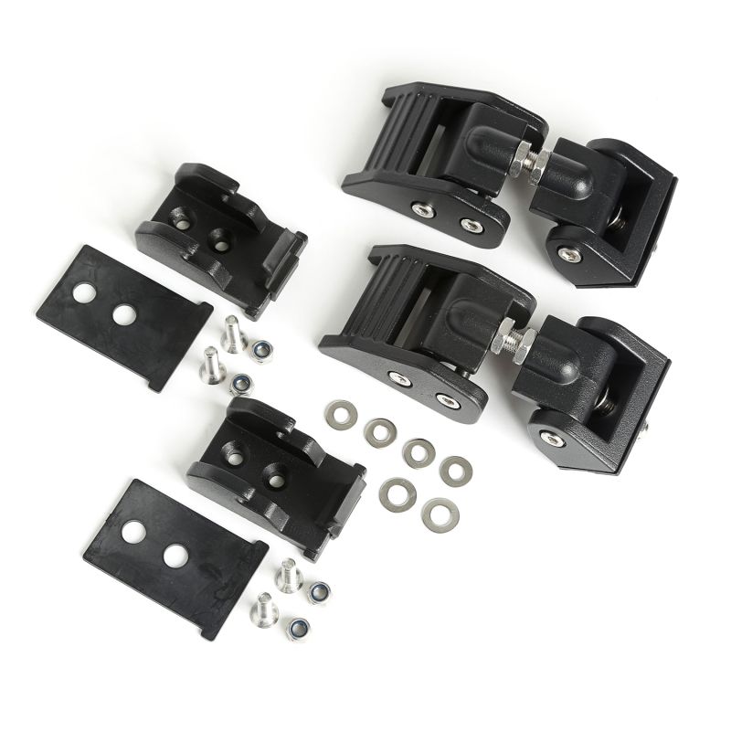 Hood Latches Black 18-   Jeep Wrangler JL