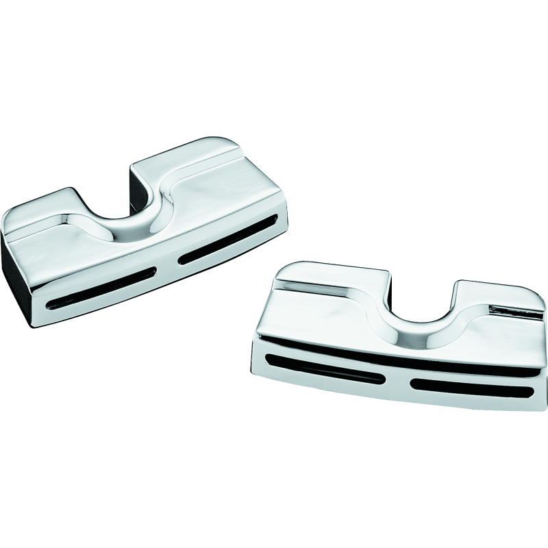 Kuryakyn 8323 Spark Plug & Head Bolt Covers Twin Cam Chrome