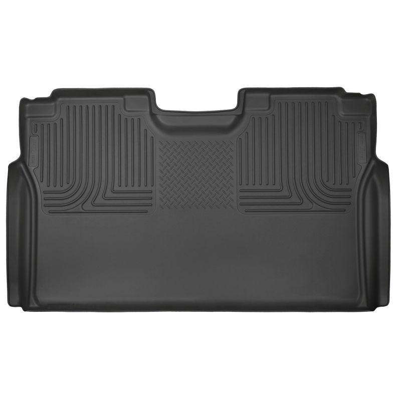 HUSKY LINERS HSK19371 15-  Ford F150 Supercrew Rear Floor Liners Black