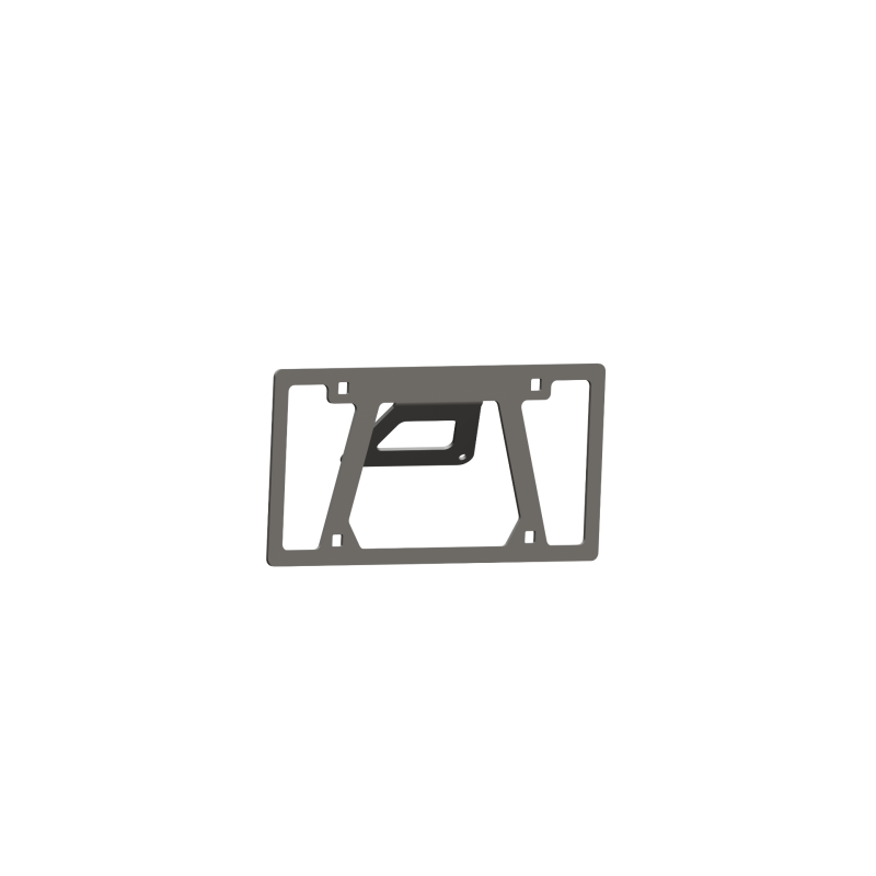 Road Armor LPB-iD Universal Front License Plate Mount- Tex Blk