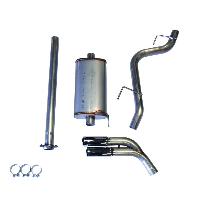 JBA 30-2544 15-20 Ford F-150 2/4WD 2.7L/3.5L/5.0L 304SS Dual Side Exit Cat-Back Exhaust