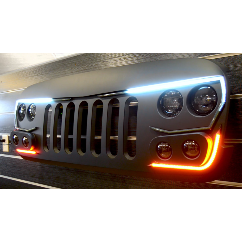 Oracle VECTOR Jeep Wrangler JK Grille Display