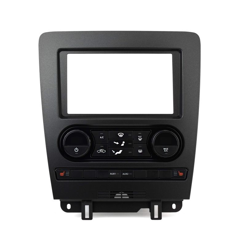 Metra 99-5853CH Ford Mustang 10-14 (w/sngl-zone climate cntrl)-Turbo Tactile Radio Install kits