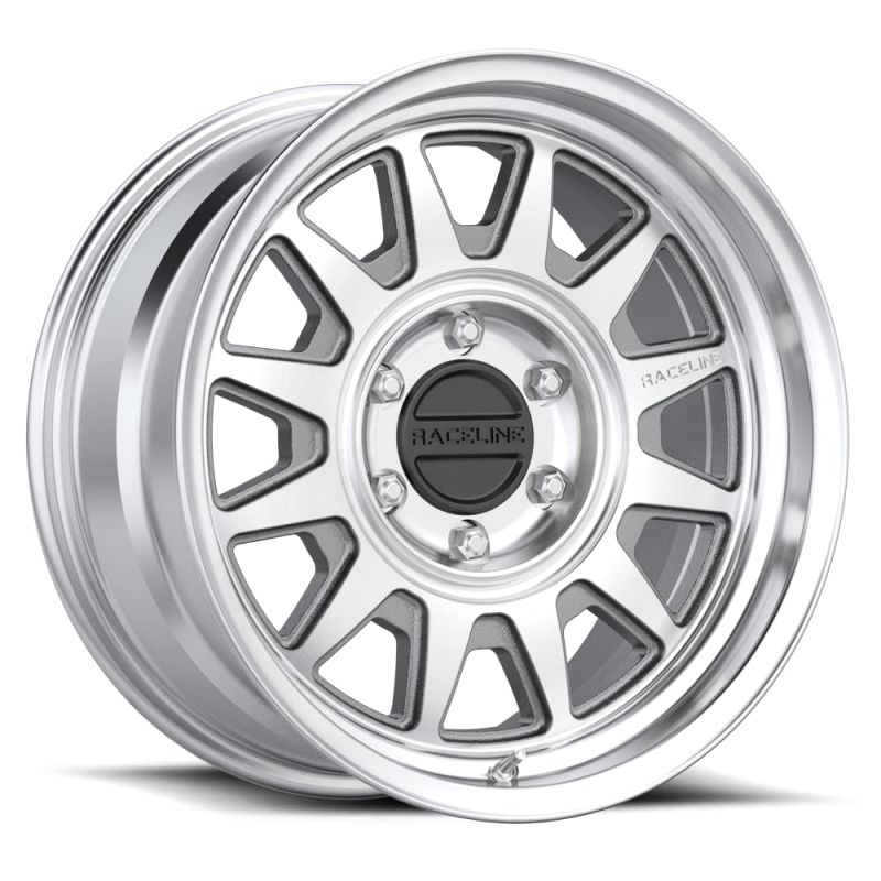 Raceline 952MC Aero 17x8.5in / 5x150 BP / 0mm Offset / 110.5mm Bore - Machined Wheel