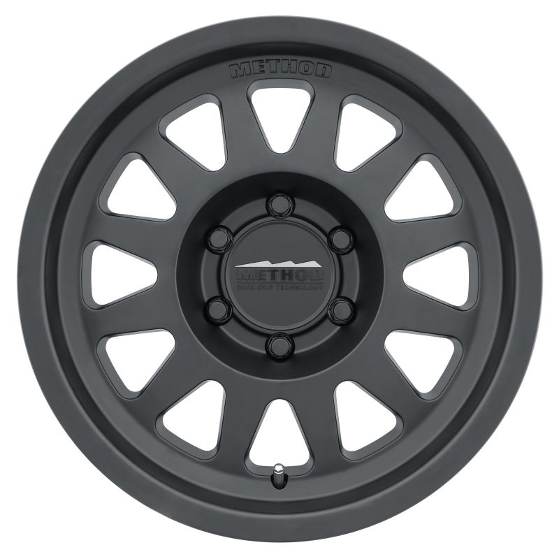 Method Wheels MR70468060500 Method MR704 16x8 0mm Offset 6x5.5 106.25mm CB Matte Black Wheel