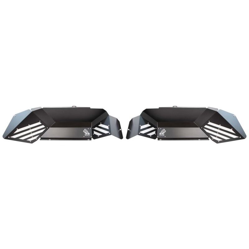 Fishbone Offroad 2020+ JT Gladiator Rear - Black Aluminum Inner Fenders